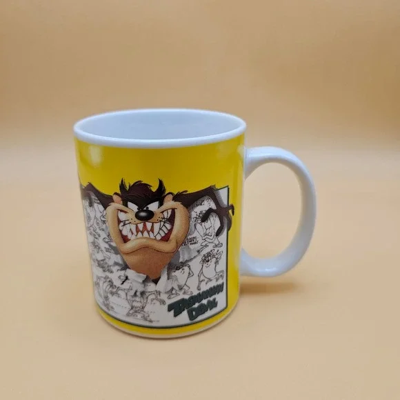 Vintage Warner Bros.Tazmanian Devil Mug Cartoon Character Collectible 1995‎ - Picture 2 of 9